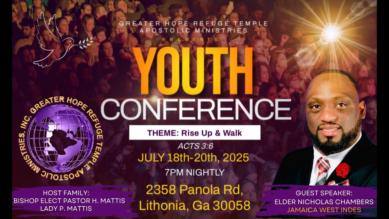 Youth Convocation 2025 Sunday Morning  | Greater Hope Refuge Temple Apostolic Ministries Inc.
