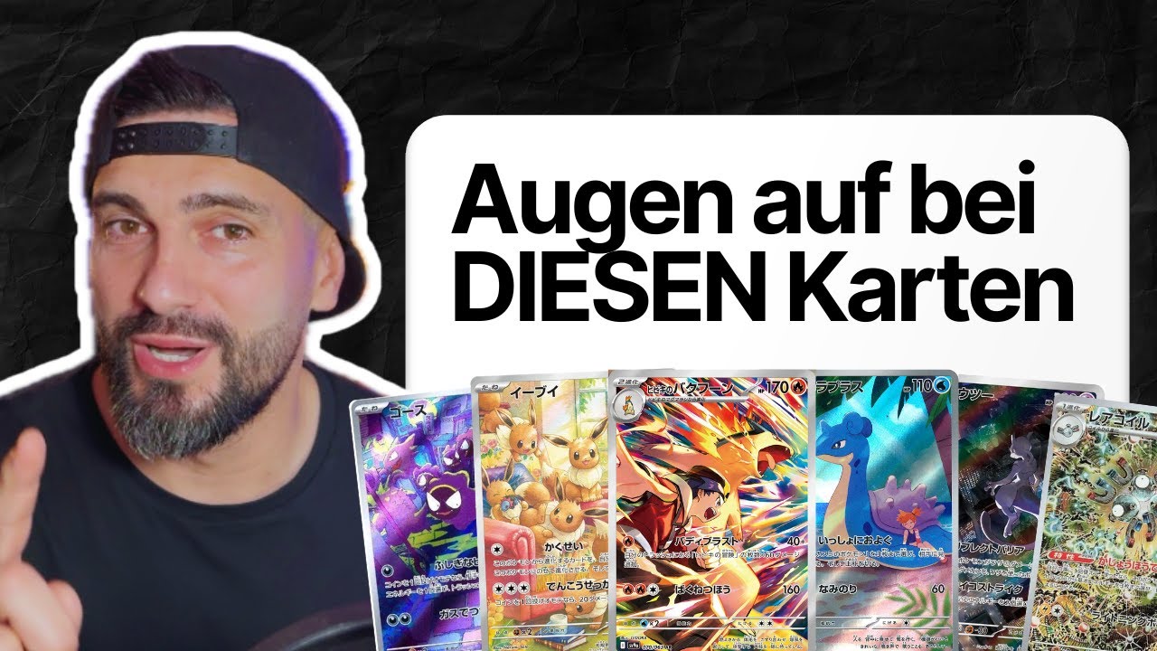 Pokemon Investment - Welche Karten kaufen? DAS sind die TOP 90 Art Rares aus Karmesin & Purpur!