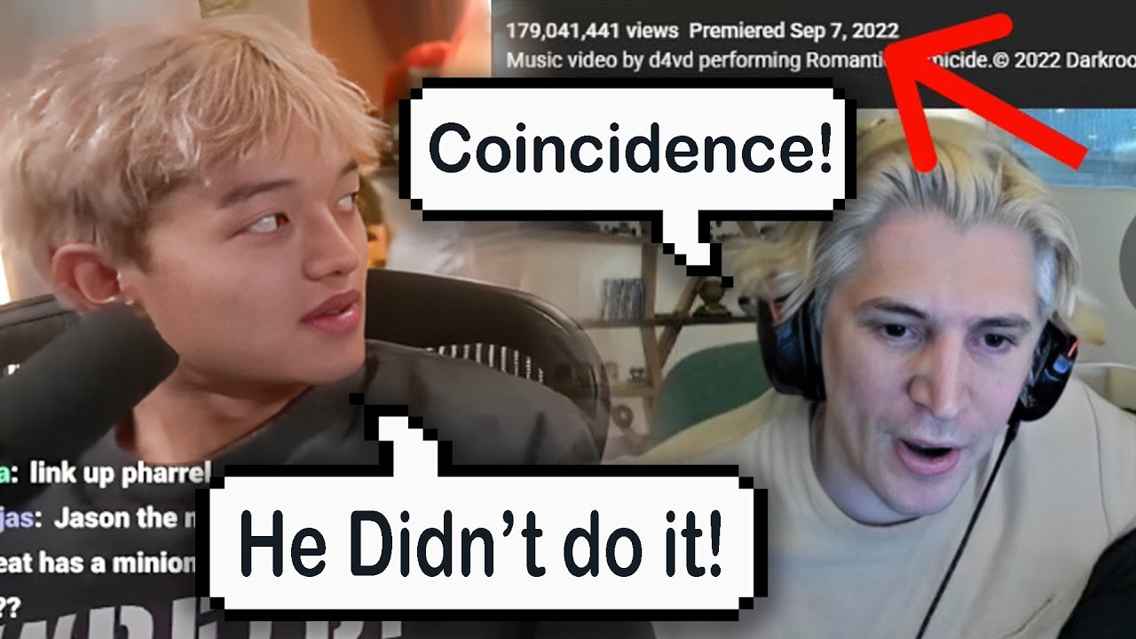 Streamers React to D4vd | xQc *SOLVES* D4vd Situation