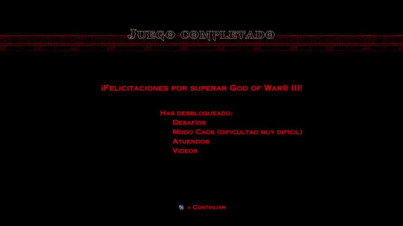 BUENOS DIAS MIS BRO SEGUIMOS CON GOD OF WAR 3 #ARGENTINA #PERÚ #CHILE