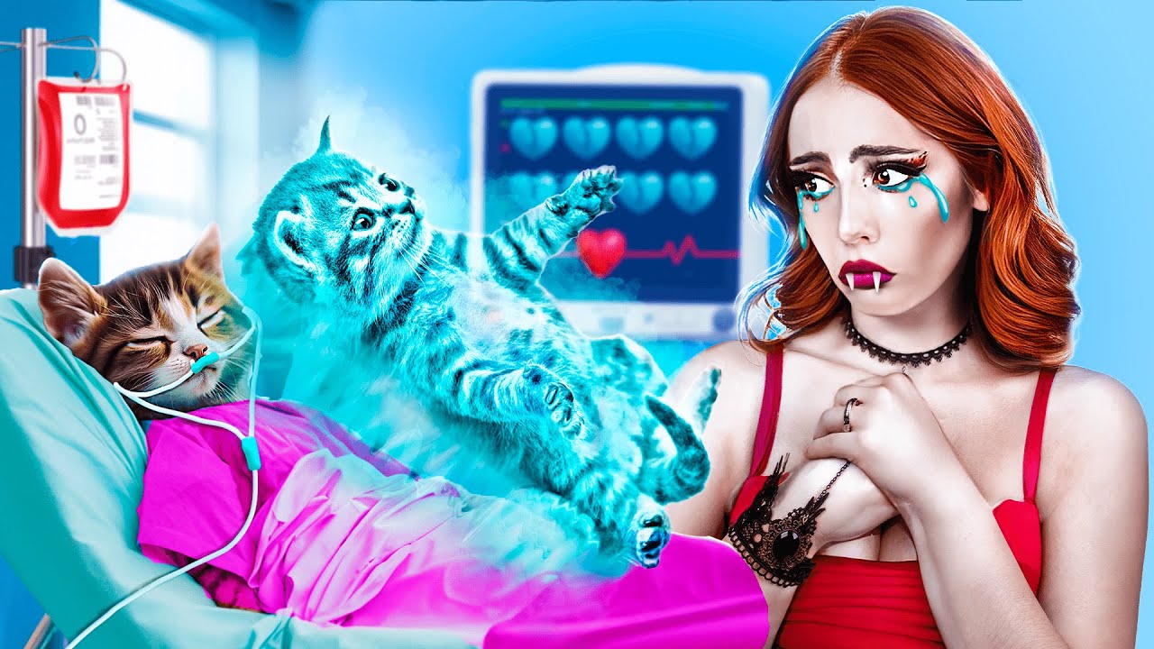 Rette Diese Winzige Katze! Vampire Bauen ein Geheimes Haus f&uuml;r Haustiere!