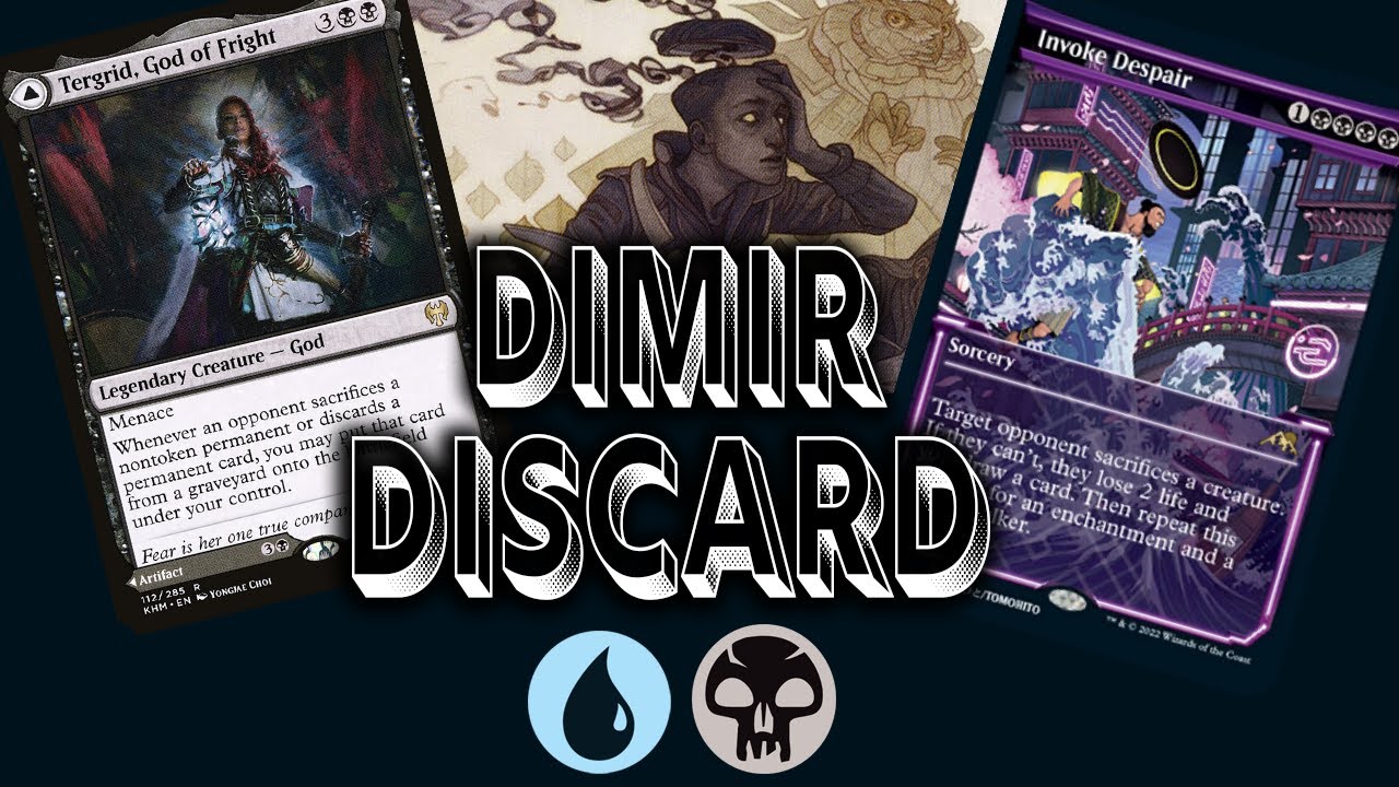 DISCARD & DESPAIR | Dimir Discard Deck | MTG Arena Standard BO1 Mythic Ranked | NEO | No Commentary