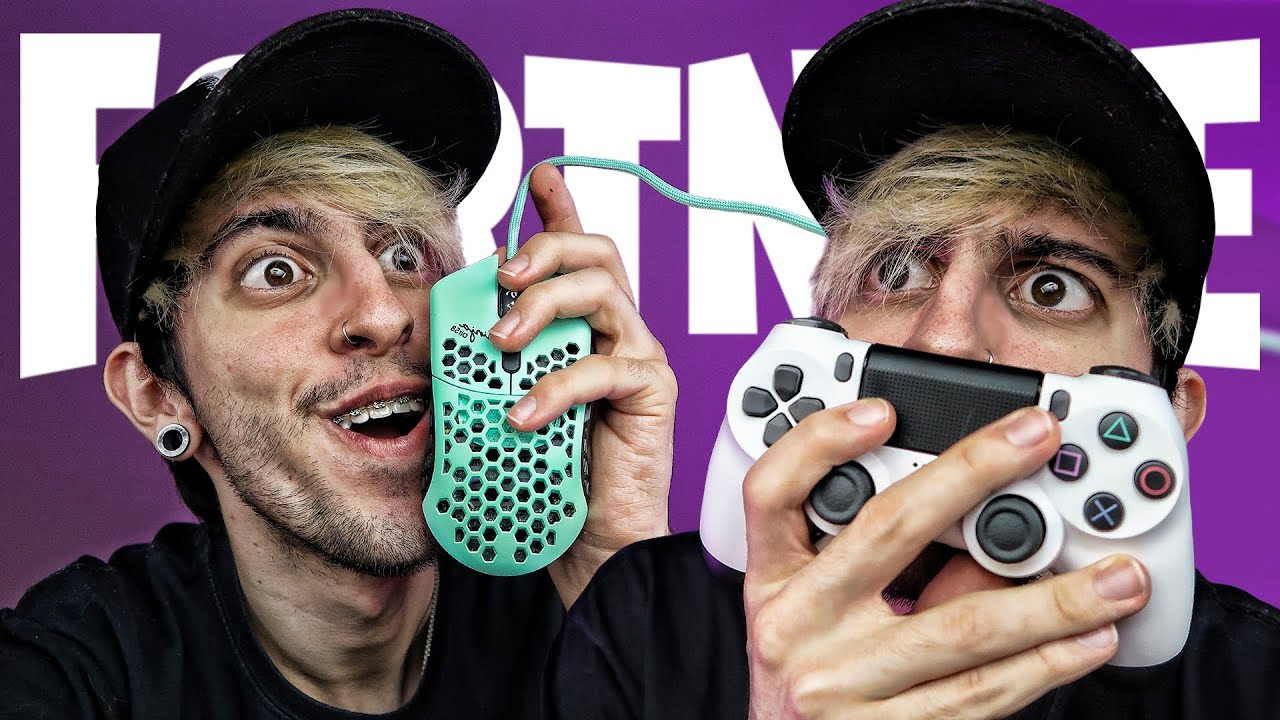 RETO FORTNITE: 1 KILL CON PC 1 KILL CON MANDO | Robleis