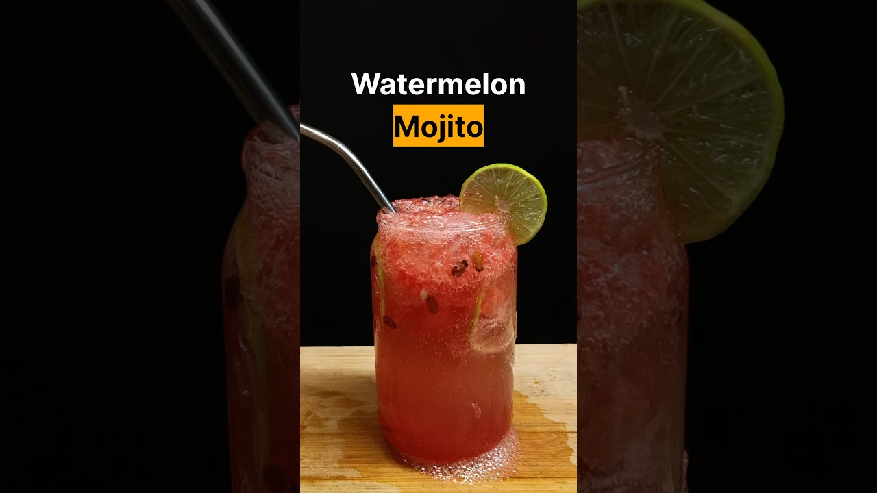 Watermelon Mojito recipe 🍉🍹 | mojito recipe | watermelon mojito