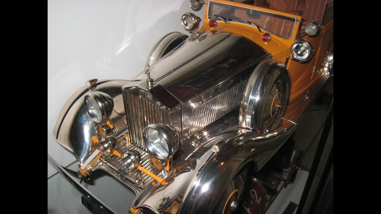 ROLLS-ROYCE TORPEDO PHANTOM II CONVERTIBLE 1934 AU 1/8ème DE POCHER 