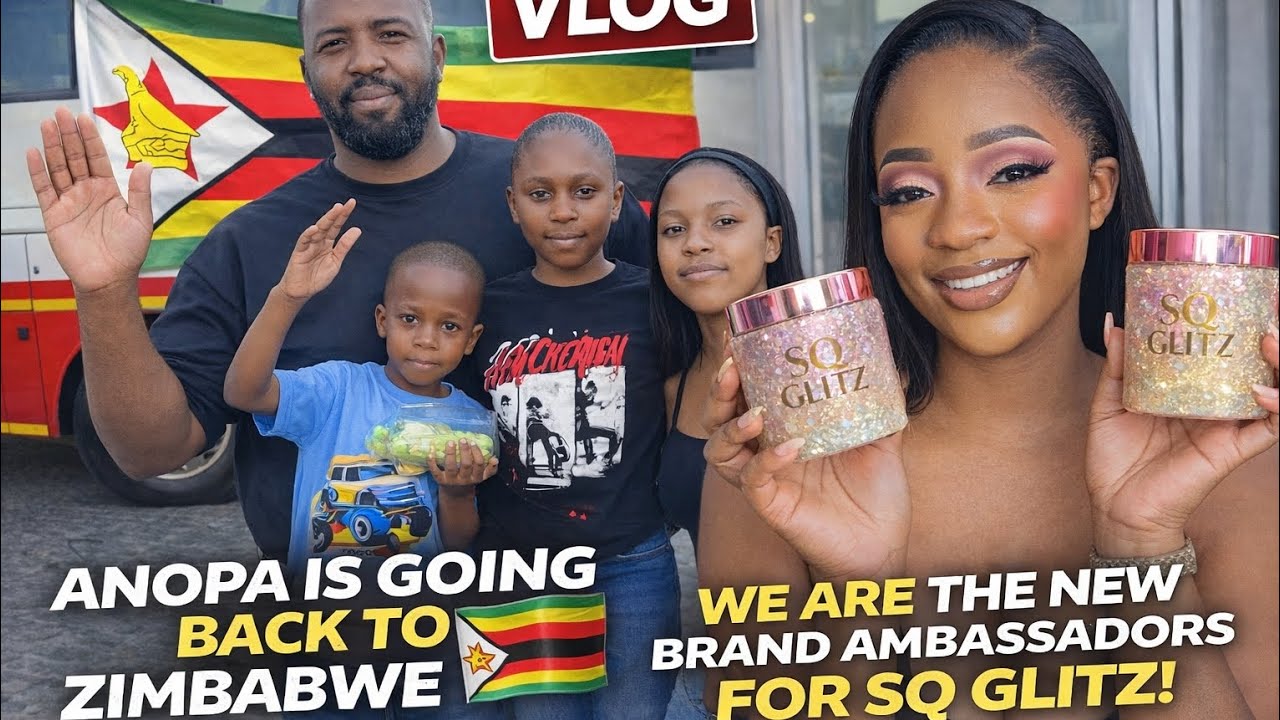 Видеоблог: Анопа возвращается в Зимбабве 🇿🇼 // Мы — амбассадоры бренда SQ Glitz 😍😍