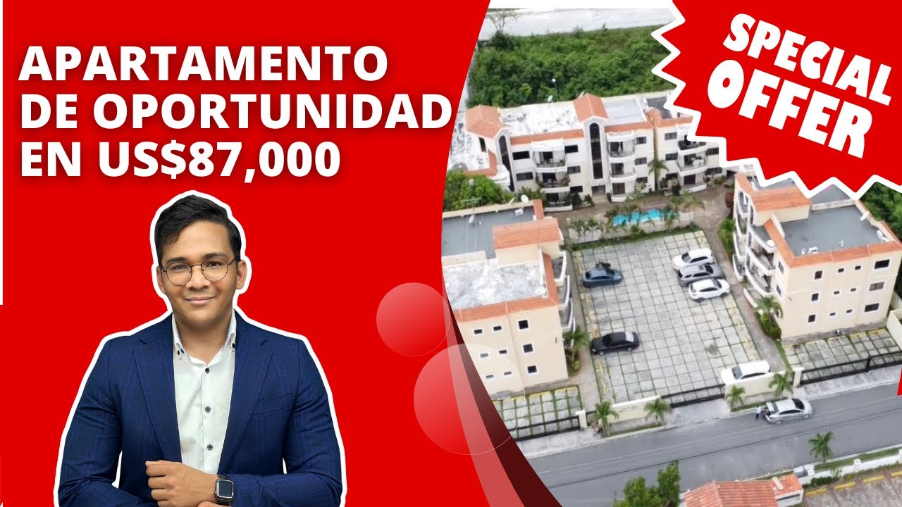 Apartamento de OPORTUNIDAD en Pueblo BÁVARO Punta Cana US$83,000