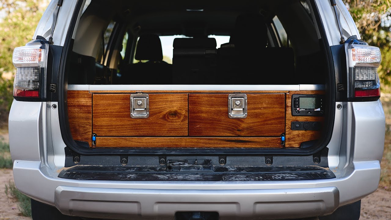 Создаём идеальную систему выдвижных ящиков Overland 4Runner своими руками