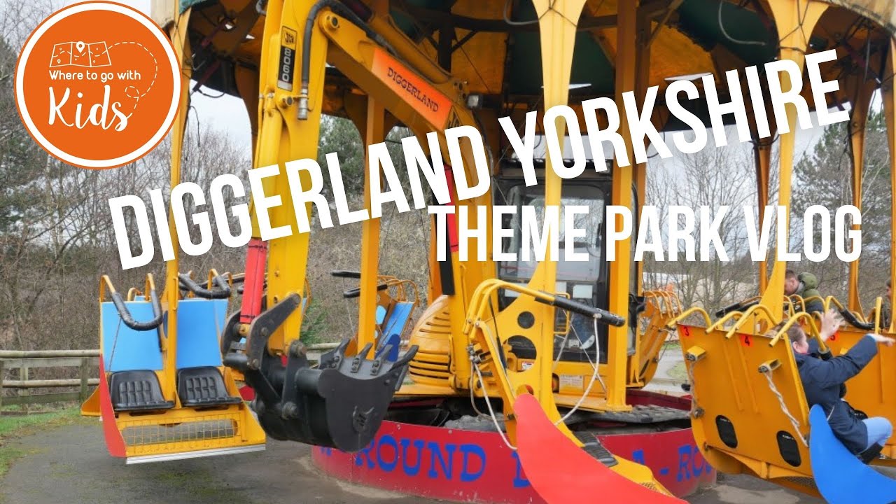 Diggerland Theme Park Yorkshire | Day Out Vlog