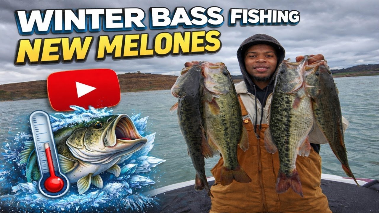 Cold Windy and Worth it, Winter Bass Fishing New Melones
