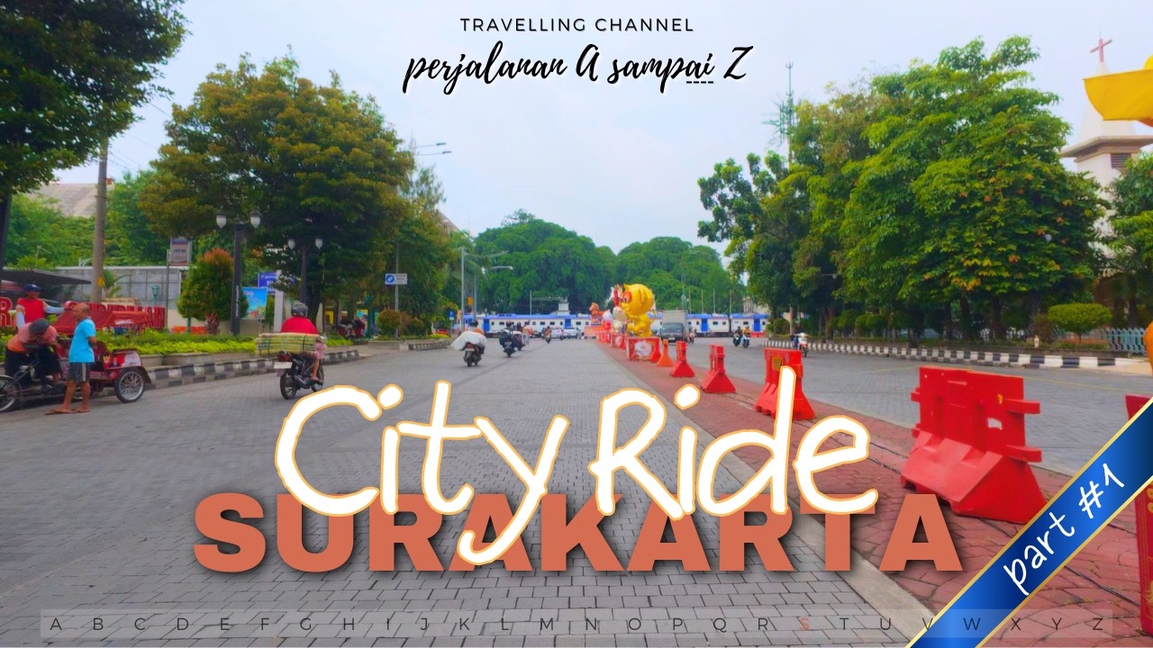 Perjalanan Naik Motor Pagi Hari di Surakarta 🌅 | Balaikota, Pasar Gede, Mangkunegaran hingga Manahan