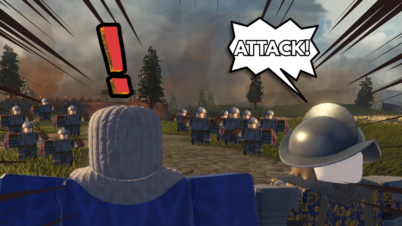 Fighting AN ARMY of The IRON ORDER In Roblox Men At Arms!