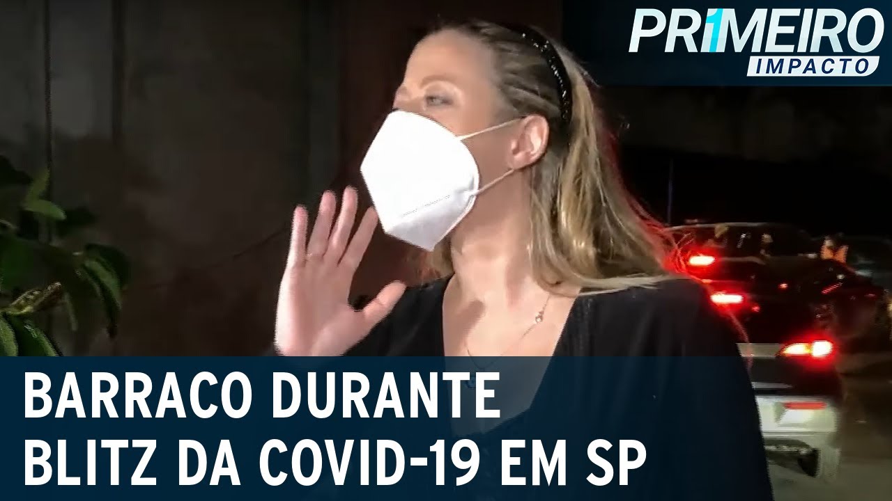 Mulher que se diz médica é flagrada em festa clandestina de luxo em SP | Primeiro Impacto(19/07/21)