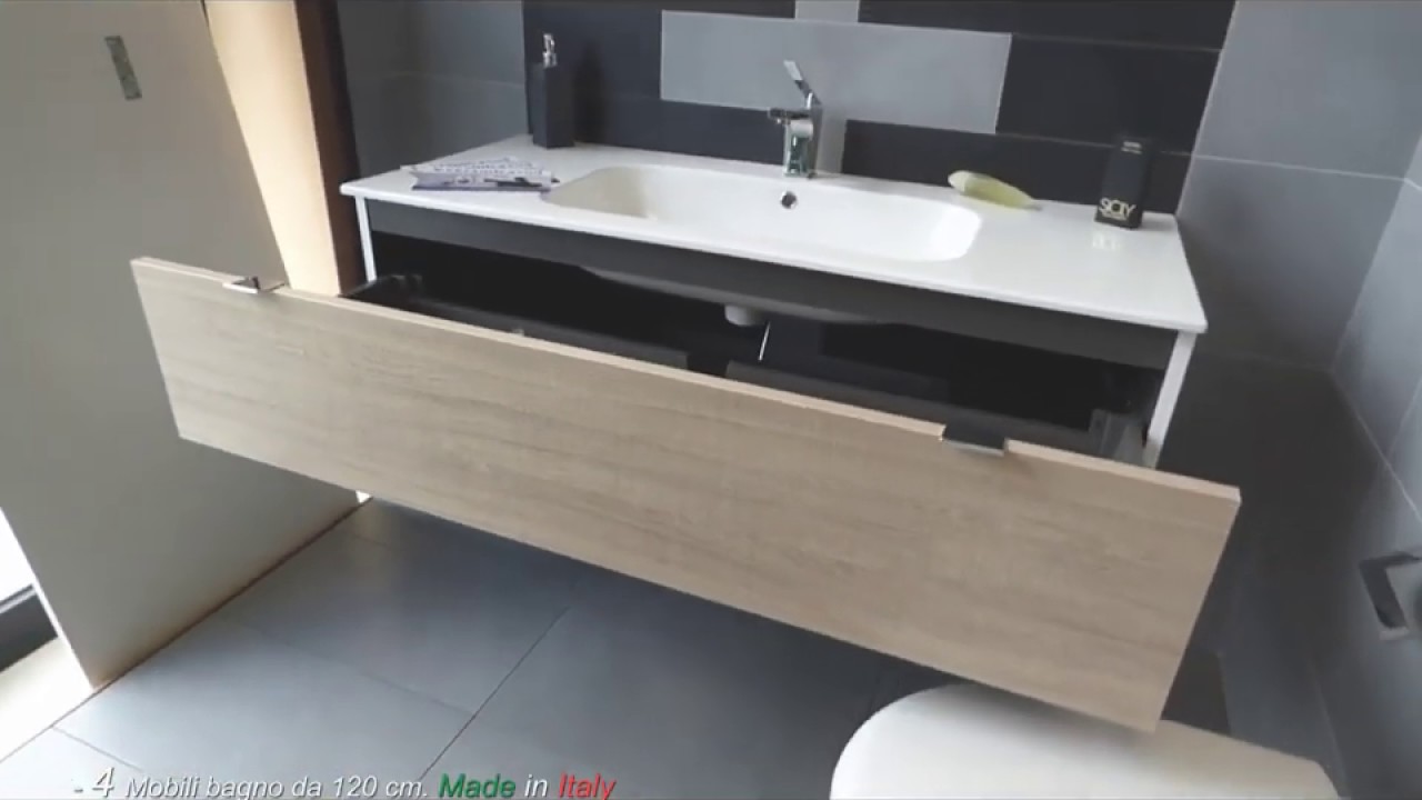 www.ceramicasud.it - 4 Mobili Bagno Made in Italy 120 cm.