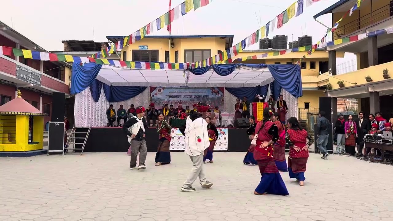 Lhoxar celebration with beautiful performance 