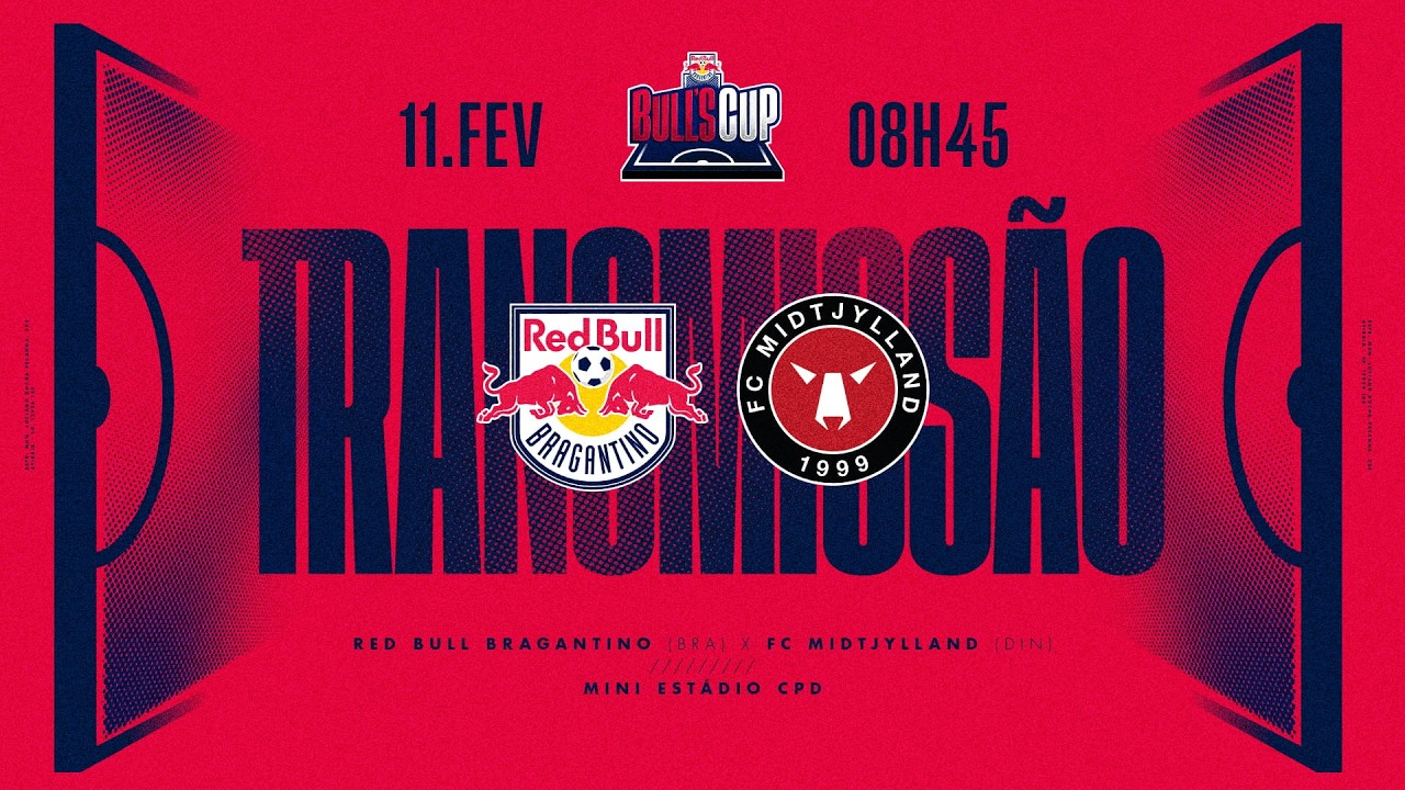 AO VIVO: Red Bull Bragantino x FC Midtjylland (DIN) | BULL'S CUP 2026