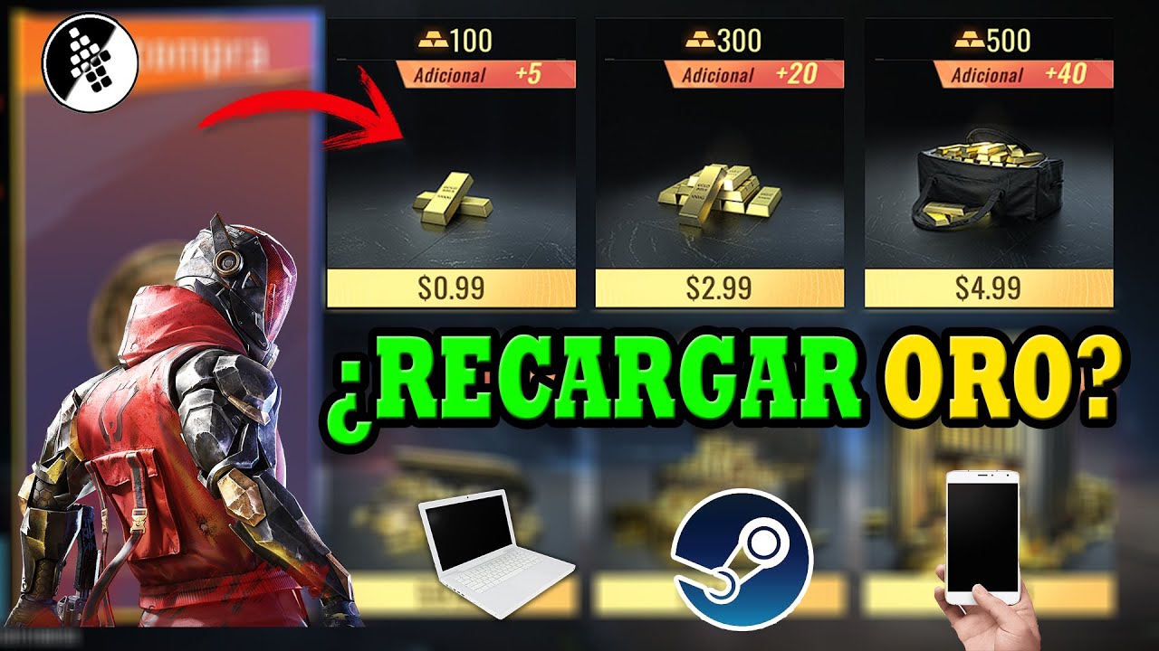 Como Recargar ORO en Blood Strike 🤑 Facil y Rapido