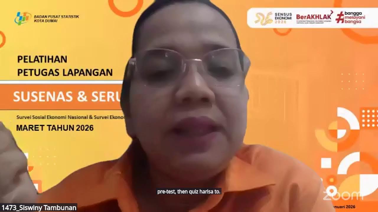 Pelatihan Petugas Seruti Maret 2026 BPS Kota Dumai Hari-1