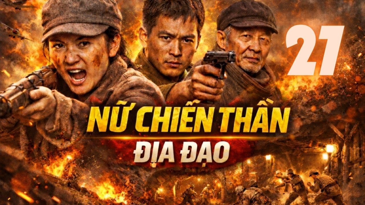 Nữ Chiến Thần Địa Đạo - | Tập 27 | - | Thuyết Minh | Phim Kháng Nhật Căng Não 2026