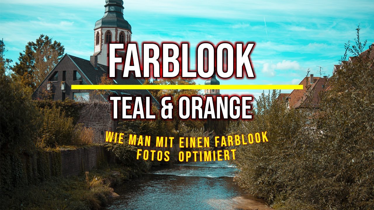 TEAL and ORANGE / Farblook Besprechung in CC Photoshop #tealandorange #farblook #ccphotoshop