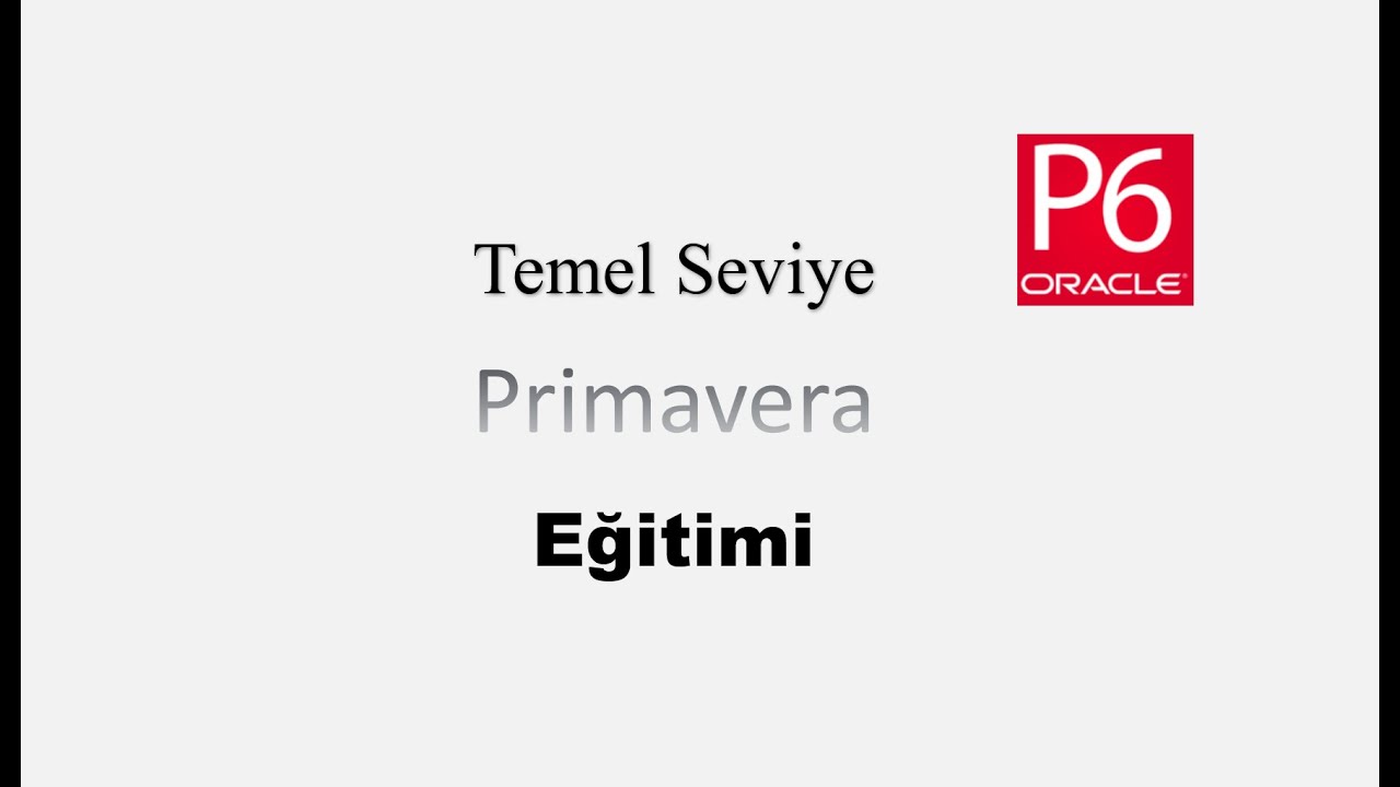 Primavera Temel Seviye Eğitimi