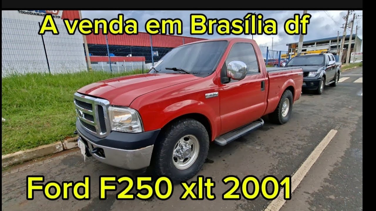 Ford F250 2001 xlt 6cc mwm diesel a venda em Brasília df feirao 