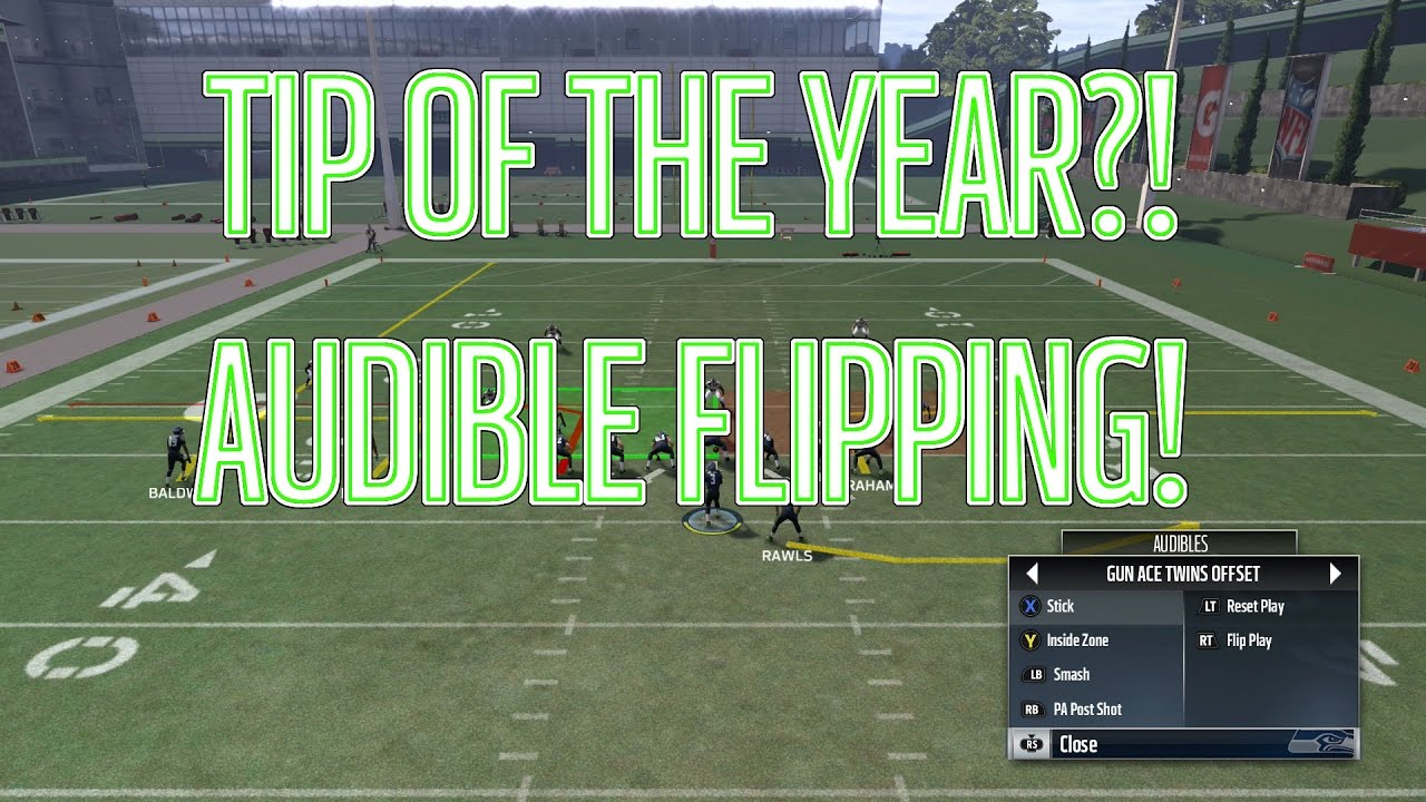 Madden 17 - Audible Flipping | Tip of the Year?!