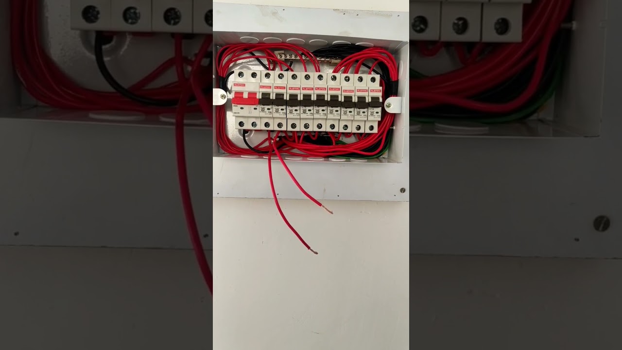 Perfect MCB box wiring 🪛#trending #viral#youtubeshorts#tiktok