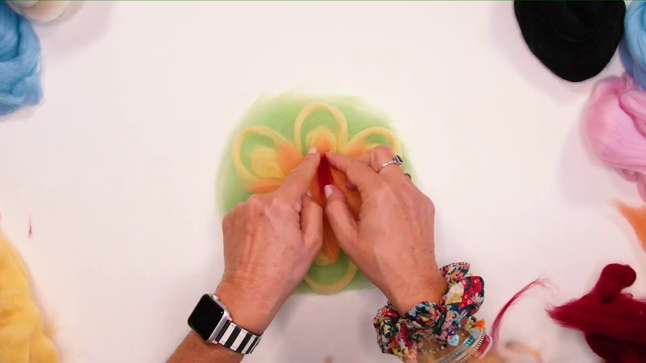 How to Make a Felt Hat using Wet Felting & Wool Tops