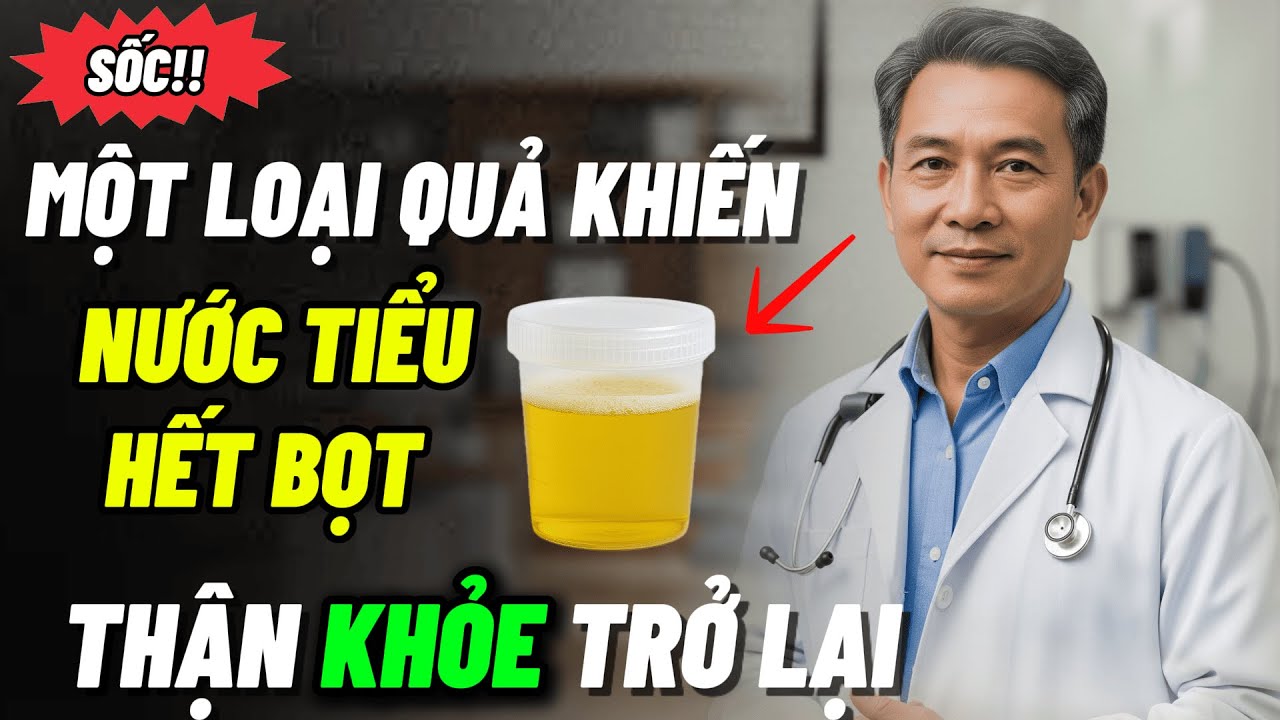 Nước Tiểu C&oacute; Bọt &ndash; Ăn Ngay Loại Quả N&agrave;y, Thận Yếu Cũng Hồi Phục Bất Ngờ!