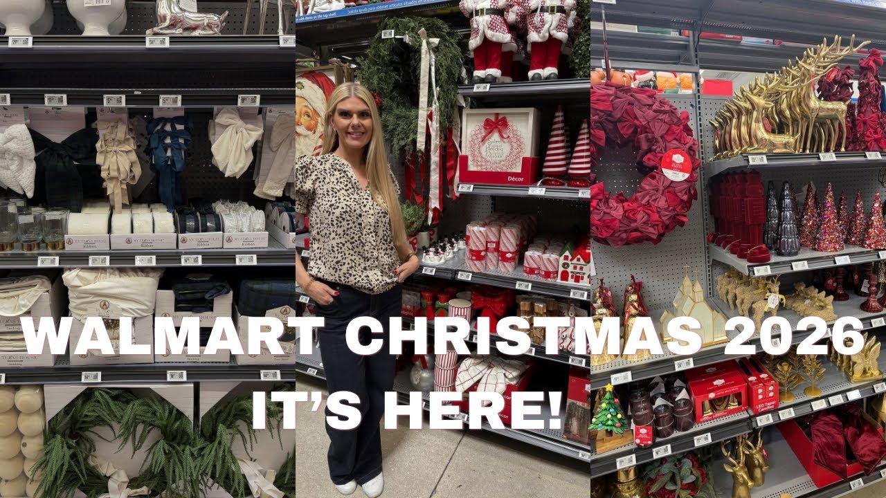 Новогодний Walmart 2026 🎄 НОВАЯ коллекция My Texas House + Обзор новогоднего декора!