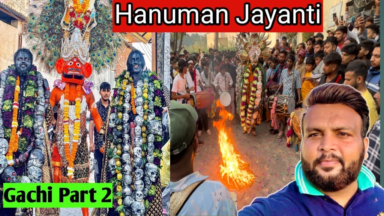 Hanuman Jayanti 2024 Gachi Part 2 | Hanuman in Hoshiarpur