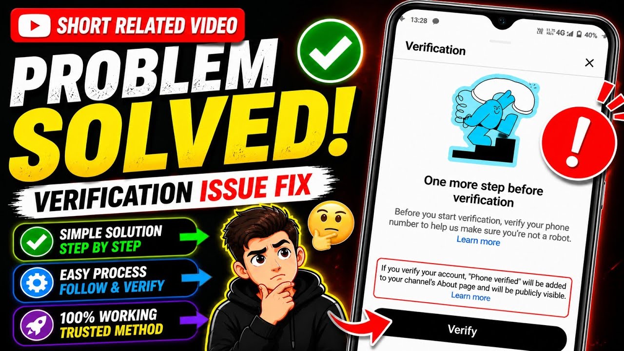 One More Step Before Verification Problem ll Shorts Related video One More Step Before verification 