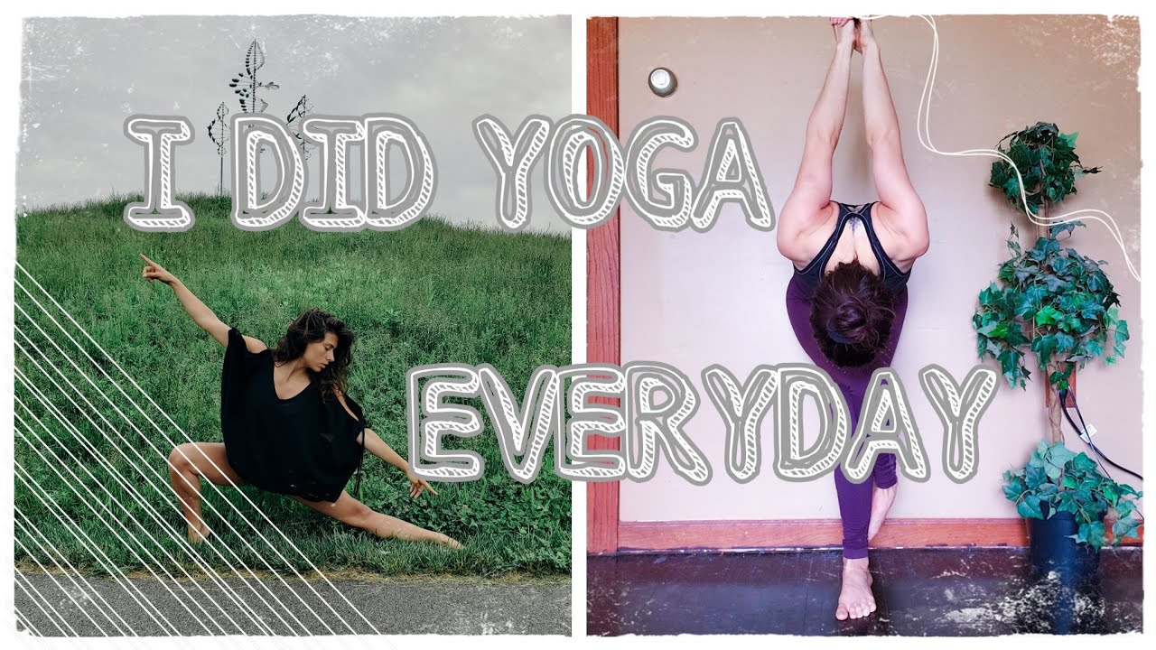 I Did YOGA Everyday For a YEAR