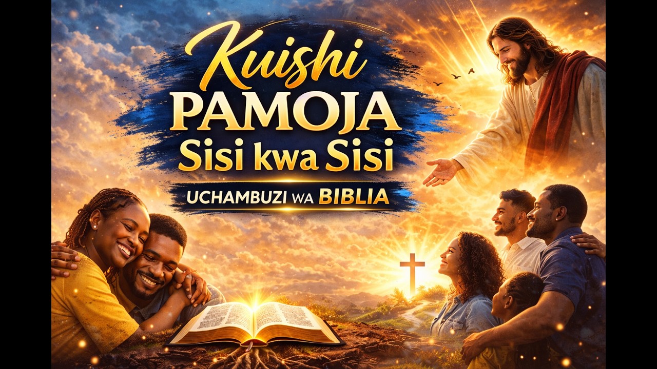 KUISHI PAMOJA SISI KWA SISI 👨‍👩‍👧‍👦 | UCHAMBUZI WA BIBLIA