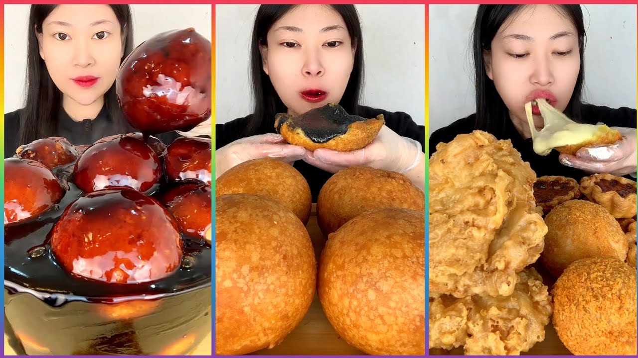 ASMR CHINESE FOOD MUKBANG EATING SHOW | 먹방 ASMR 중국먹방 (Fat Meat, Pork Fat, Pork Belly, 🍜Noodles)