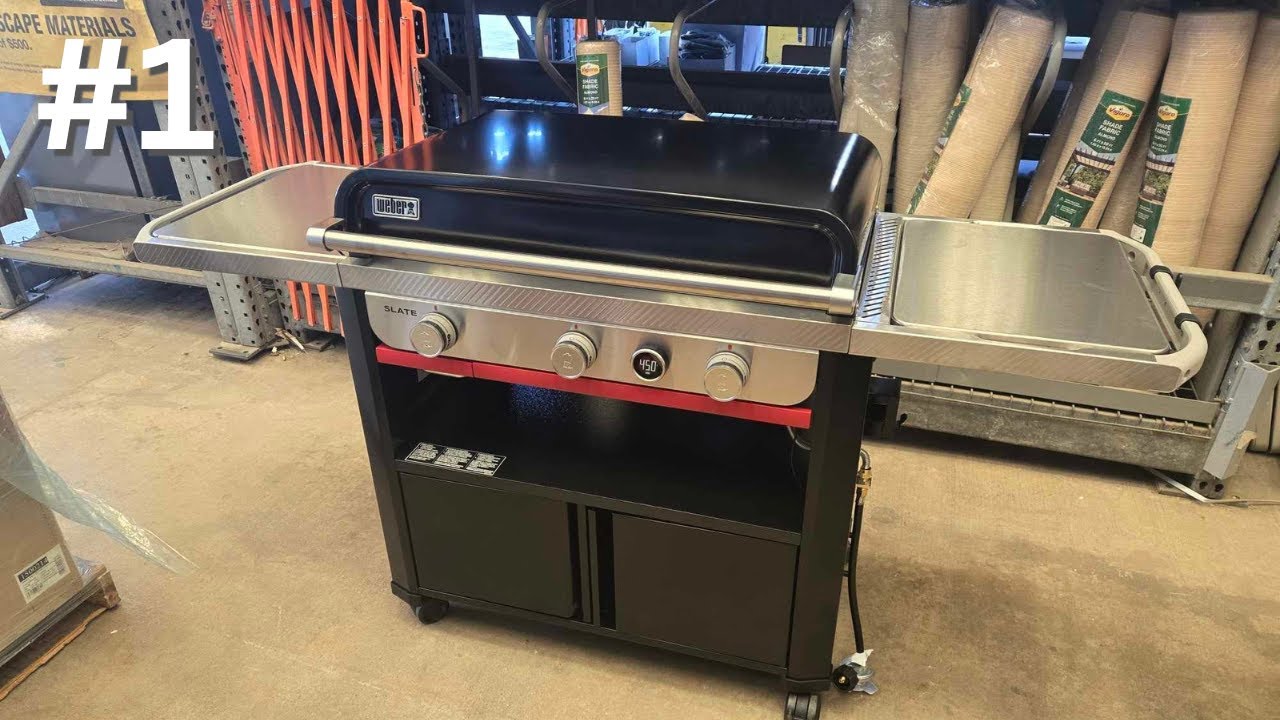 Гриль Weber Slate Gripple - сборка с первого раза