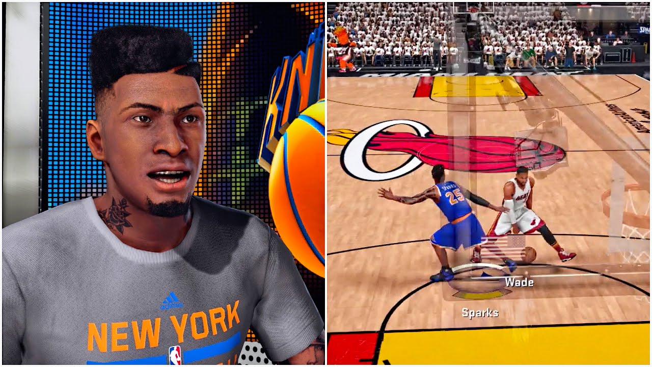 NBA 2k16 MyCareer | D Wade Broke My Ankles | NBA Playoffs Debut | JuiceMan