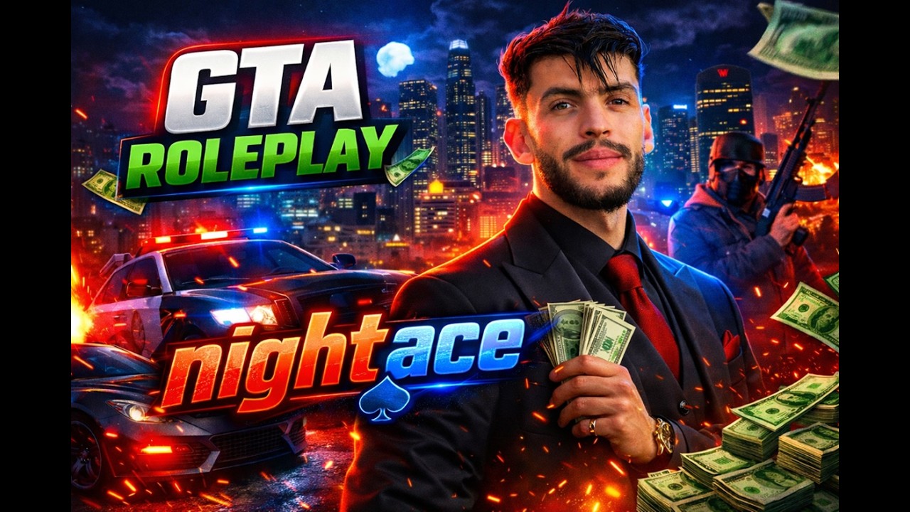 😂 GTA RP Open World نلعب دور… ونعيش القصة مرحبا بلي جا وجاب
