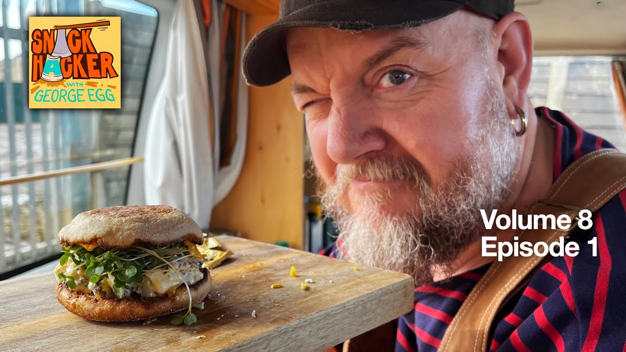Snack Hacker with George Egg - Egg, Cress & Seaweed McMuffin