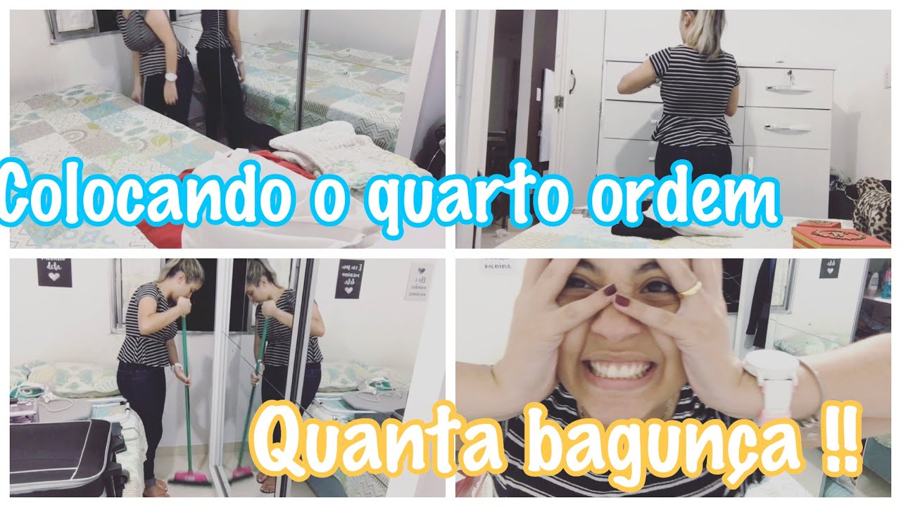 Vem organizar o quarto comigo!! ❤️