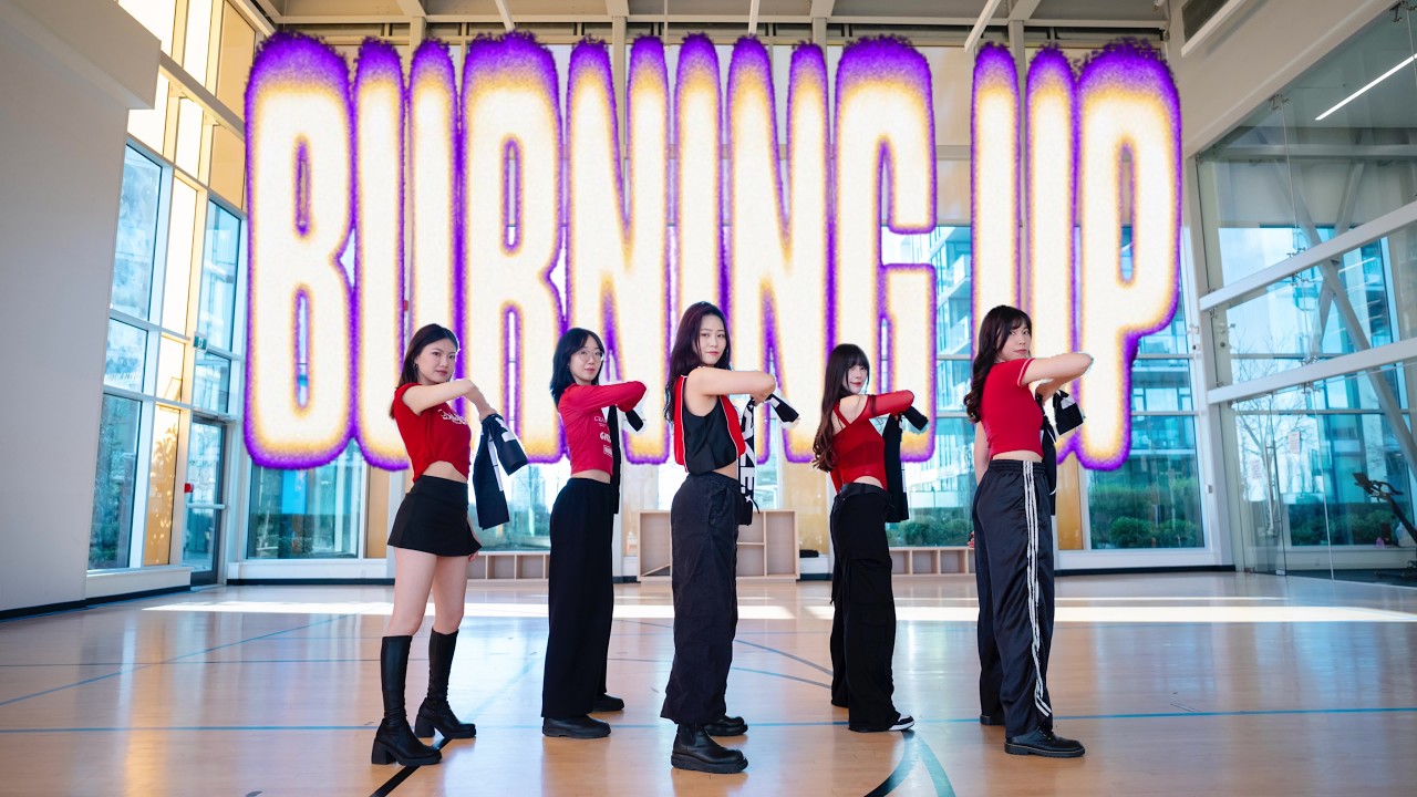 [ KPOP IN PUBLIC ] MEOVV(미야오) - ‘BURNING UP’ Dance Cover By K:AZE From Vancouver