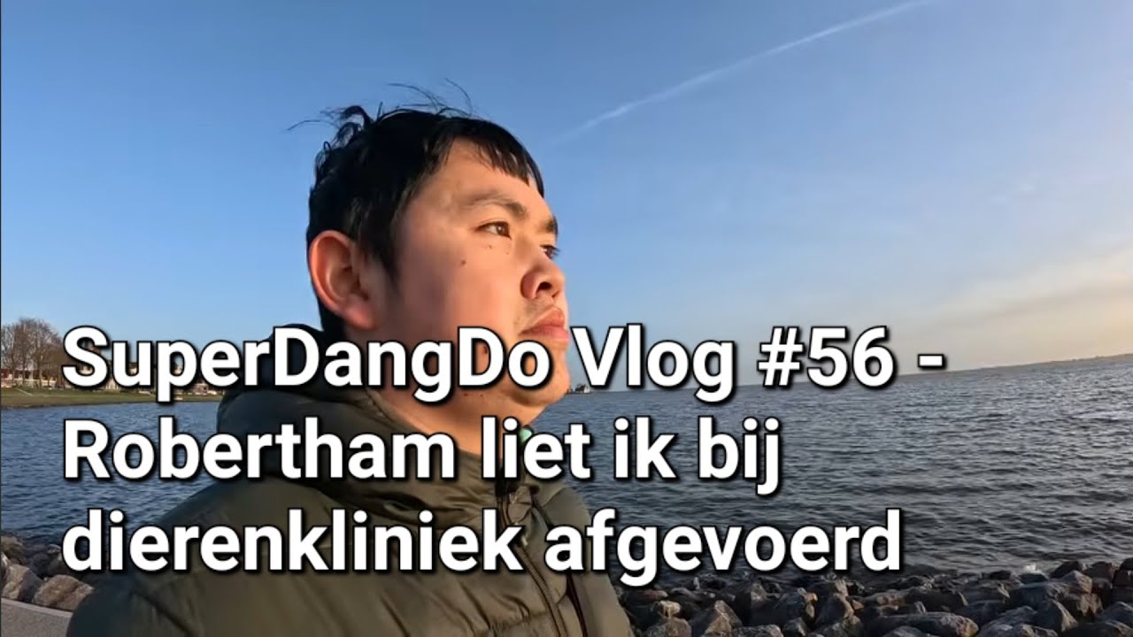 SuperDangDo Vlog #56 - Robertham liet ik bij dierenkliniek afgevoerd