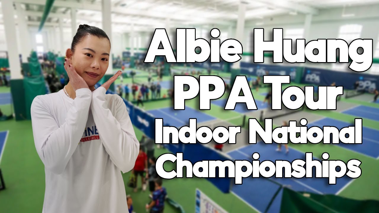 @albiepickleball PPA Indoor National Championship Vlog!