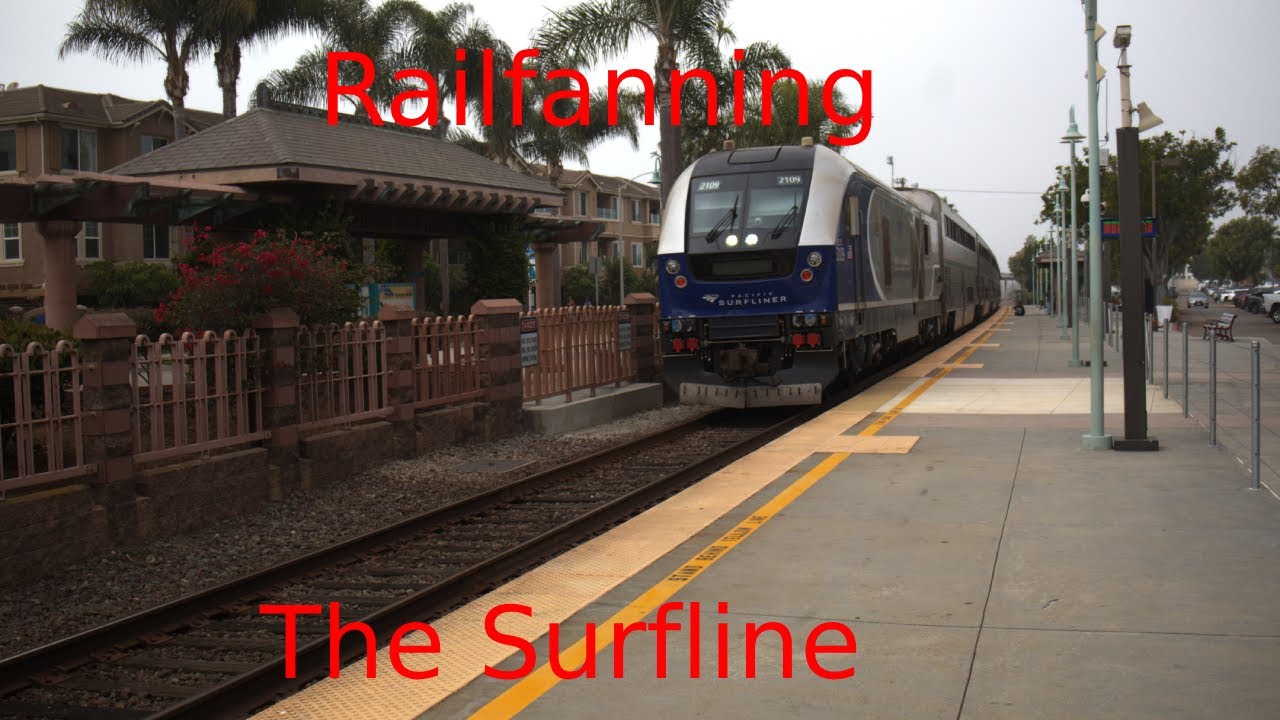 Roaring MP36! Railfanning the Surfline.