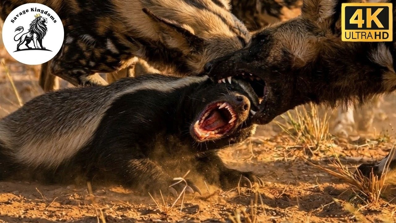 Honey Badger Gone Mad The Most Unlikely “Massacre” in the Animal Kingdom #animaldocumentary