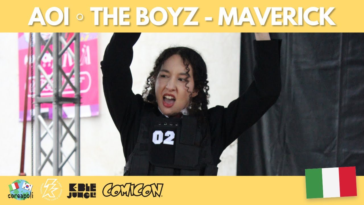 AOI ( THEBOYZ - MAVERICK ) | NAPOLI COMICON '24 🇮🇹 ITALY