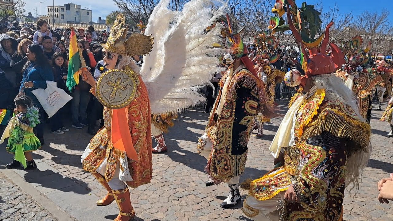  Diablada tarabuco de merlo 2025 vírgen de copacabana Luján 