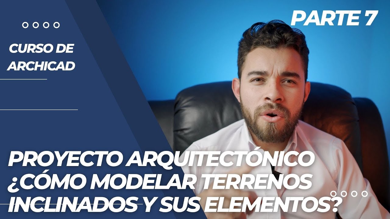 Cómo empalmar terreno, andenes y parqueaderos con pendiente en ArchiCAD | Parte 7 de 11 | Arq Howard