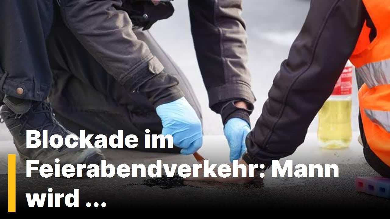 7 Minuten her! / Blockade im Feierabendverkehr: Mann wird handgreiflich